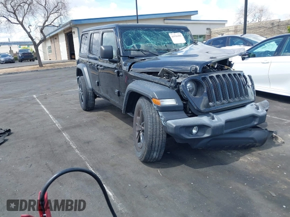 2023 Jeep Wrangler Sport S с VIN 1C4HJXDN5PW634233, выставлен на аукционе IAAI как лот 41926302 с пробегом 14 422 миль миль и . История ставок и продаж доступна на DreamBid. Изображение 1.