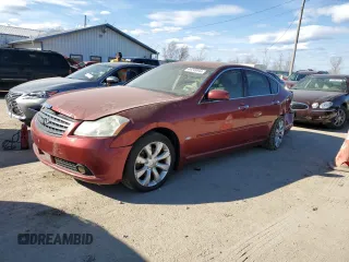 2007 Infiniti M x with VIN JNKAY01F77M454666, listed as a Copart auction lot 44249844 with Not Provided miles and Non Repairable. Bid and sale history available at carsss.com. Image 1.