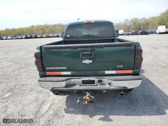 2006 Chevrolet Silverado 1500 LT1 with VIN 2GCEK19V761166355, listed as a Copart auction lot 53937775 with 182,792 mi miles and Clean Title. Bid and sale history available at carsss.com. Image 6.