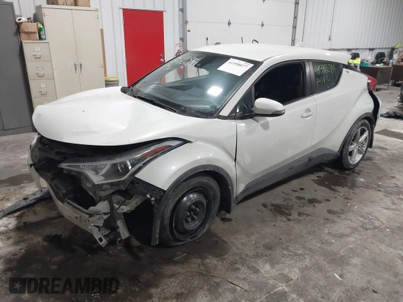 2018 Toyota C-HR XLE with VIN NMTKHMBX5JR027307, listed as a IAAI auction lot 41598077 with 123,032 mi miles. Bid and sale history available at carsss.com. Image 16.
