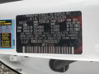 2022 Kia EV6 GT-Line with VIN KNDC4DLC6N5035327, listed as a Copart auction lot 85954264 with 0 mi miles and Salvage Title. Bid and sale history available at carsss.com. Image 14.