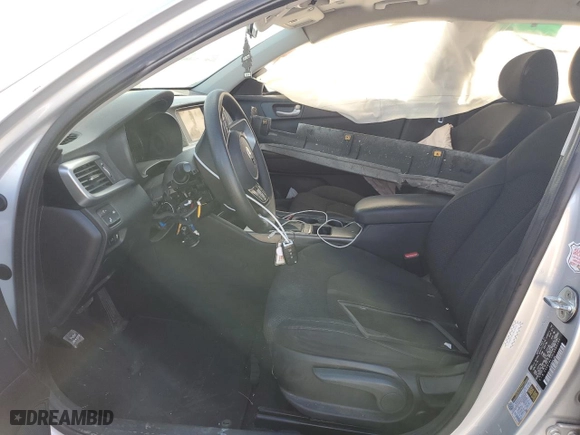 2020 Kia Optima SE with VIN 5XXGT4L30LG385193, listed as a Copart auction lot 84613544 with 105,528 mi miles and Salvage Title. Bid and sale history available at carsss.com. Image 7.