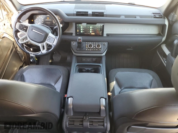 2020 Land Rover Defender SE with VIN SALEP7EU6L2002486, listed as a Copart auction lot 79749544 with 74,968 mi miles and Salvage title. Bid and sale history available at DreamBid. Image 8.