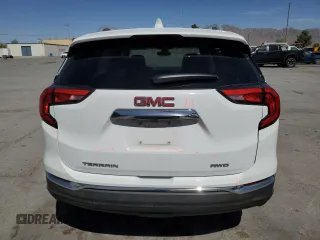 2021 GMC Terrain SLT z VIN 3GKALVEV1ML309180, wystawiony jako Copart lot #54563865 z przebiegiem 91 508 mil mil oraz Szkoda całkowita • Salvage title. Historia ofert i sprzedaży dostępna na DreamBid. Obrazek 6.
