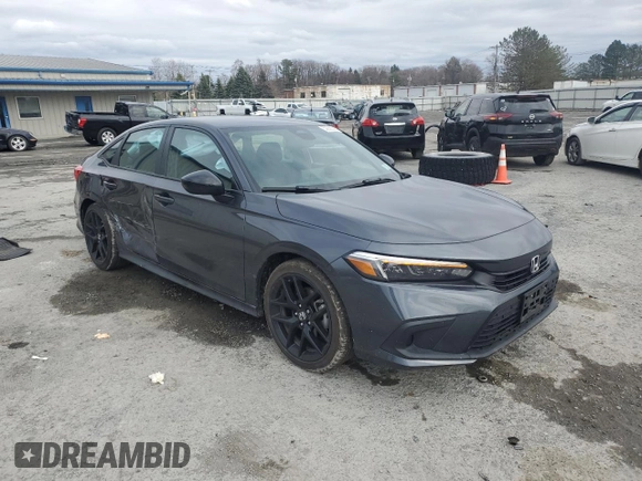 2024 Honda Civic Sport z VIN 2HGFE2F5XRH580233, wystawiony jako Copart lot #52956535 z przebiegiem 9 852 mil mil oraz Szkoda całkowita • Salvage title. Historia ofert i sprzedaży dostępna na DreamBid. Obrazek 4.