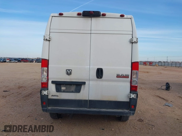2019 Ram ProMaster Cargo with VIN 3C6TRVCG6KE522772, listed as a IAAI auction lot 41570518 with 117,422 mi miles and . Bid and sale history available at DreamBid. Image 16.