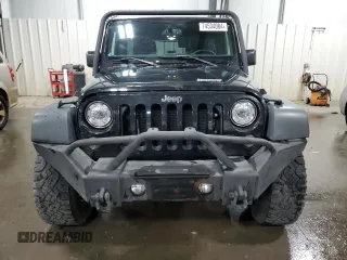 2018 Jeep Wrangler JK Unlimited Sport S with VIN 1C4BJWDGXJL830873, listed as a Copart auction lot 74534084 with 59,805 mi miles and Salvage Title. Bid and sale history available at carsss.com. Image 5.