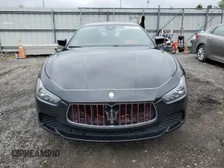 2017 Maserati Ghibli S Q4 with VIN ZAM57RTL3H1218740, listed as a Copart auction lot 55562515 with 72,554 mi miles and Salvage title. Bid and sale history available at DreamBid. Image 5.