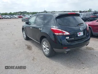 2013 Nissan Murano SV with VIN JN8AZ1MW8DW310046, listed as a IAAI auction lot 42127615 with 171,765 mi miles. Bid and sale history available at carsss.com. Image 3.