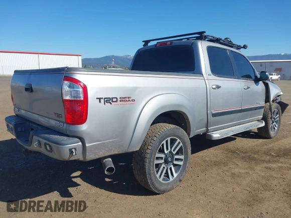 2004 Toyota Tundra SR5 with VIN 5TBDT44154S455442, listed as a IAAI auction lot 42081700 with 245,608 mi miles and . Bid and sale history available at DreamBid. Image 4.