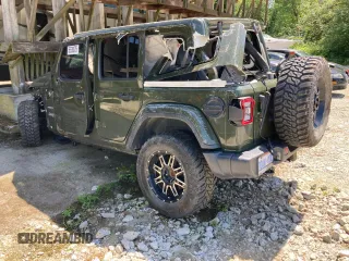 2024 Jeep Wrangler Sahara with VIN 1C4PJXEN8RW116985, listed as a Copart auction lot 56530875 with Not provided miles and Salvage title. Bid and sale history available at DreamBid. Image 3.