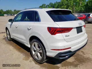 2019 Audi Q3 S line Premium with VIN WA1DECF32K1086294, listed as a Copart auction lot 60691102 with 29165 miles. Bid and sale history available at carsss.com. Image 3.
