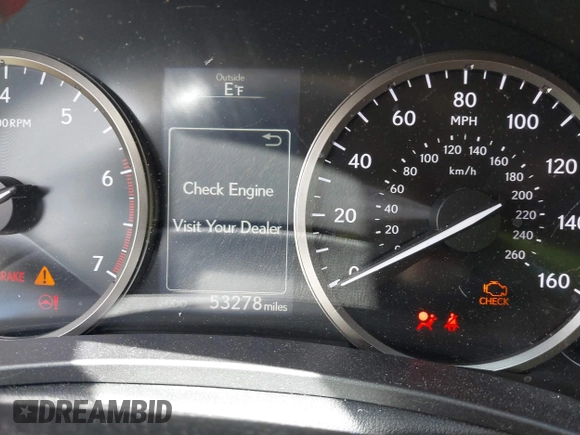 2016 Lexus NX 200t with VIN JTJBARBZ8G2077152, listed as a IAAI auction lot 42036277 with 53,278 mi miles and . Bid and sale history available at DreamBid. Image 7.