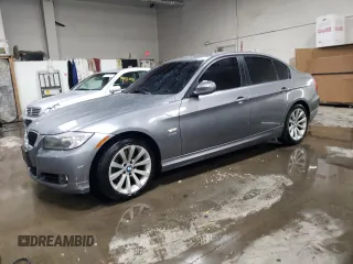 2011 BMW 3 Series 328i xDrive with VIN WBAPK7C53BA818101, listed as a Copart auction lot 45490965 with 134,292 mi miles and Salvage title. Bid and sale history available at DreamBid. Image 1.