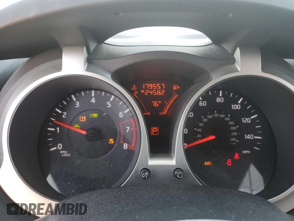2011 Nissan Juke SV with VIN JN8AF5MV0BT018977, listed as a Copart auction lot 48322355 with 179,557 mi miles and Salvage Title. Bid and sale history available at carsss.com. Image 9.