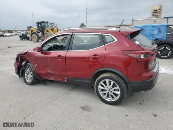 2021 Nissan Rogue Sport SV with VIN JN1BJ1BV1MW313665, listed as a Copart auction lot 47400505 with NaN miles and Salvage Title. Bid and sale history available at carsss.com. Image 2.