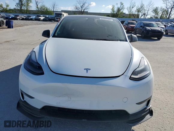 2021 Tesla Model Y Performance with VIN 5YJYGDEF3MF262878, listed as a Copart auction lot 52897595 with 50,939 mi miles and Salvage Title. Bid and sale history available at DreamBid. Image 5.