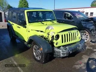 2017 Jeep Wrangler Unlimited Sport with VIN 1C4BJWDG0HL542418, listed as a IAAI auction lot 41992185 with Not provided miles and . Bid and sale history available at DreamBid. Image 1.