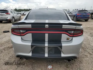 2019 Dodge Charger Scat Pack with VIN 2C3CDXGJ0KH688805, listed as a Copart auction lot 50822835 with 71,827 mi miles and Salvage Title. Bid and sale history available at DreamBid. Image 6.