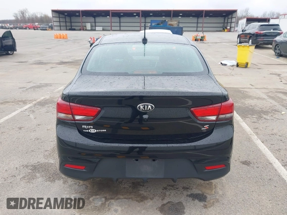 2019 Kia Rio S with VIN 3KPA24AB0KE180046, listed as a IAAI auction lot 41918142 with 98,055 mi miles. Bid and sale history available at carsss.com. Image 16.
