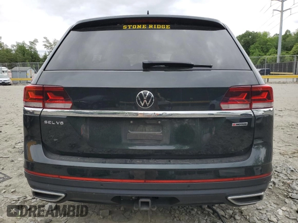 2021 Volkswagen Atlas SEL Premium z VIN 1V2TR2CA2MC513384, wystawiony jako Copart lot #56565305 z przebiegiem 61 815 mil mil oraz Szkoda całkowita • Salvage title. Historia ofert i sprzedaży dostępna na DreamBid. Obrazek 6.