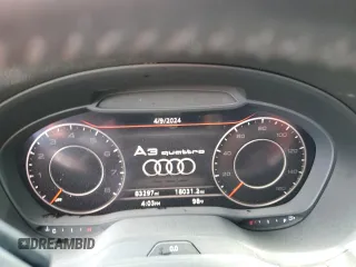 2020 Audi A3 Sedan S line Premium Plus with VIN WAUJEGFF3LA104892, listed as a Copart auction lot 82777233 with 83,297 mi miles. Bid and sale history available at carsss.com. Image 9.