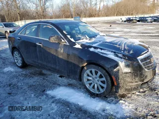 2018 Cadillac ATS AWD z VIN 1G6AE5RX1J0107534, wystawiony jako Copart lot #42672575 z przebiegiem 76 926 mil mil oraz Szkoda całkowita • Salvage title. Historia ofert i sprzedaży dostępna na DreamBid. Obrazek 4.