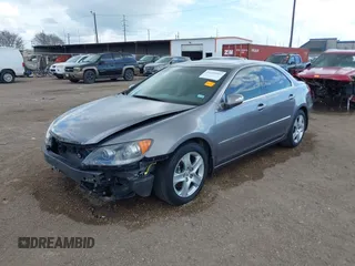 2008 Acura RL Tech Pkg with VIN JH4KB16638C003424, listed as a IAAI auction lot 41657001 with 81,612 mi miles. Bid and sale history available at carsss.com. Image 18.