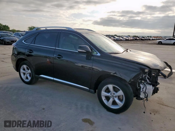 2015 Lexus RX 350 with VIN 2T2ZK1BA5FC194547, listed as a Copart auction lot 55861395 with 48,429 mi miles and Salvage Title. Bid and sale history available at DreamBid. Image 4.