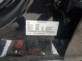 2022 Tesla Model Y Long Range with VIN 7SAYGDEE9NF436674, listed as a Copart auction lot 51478395 with 47,355 mi miles and Salvage Title. Bid and sale history available at carsss.com. Image 12.
