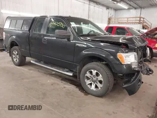 2013 Ford F-150 XL with VIN 1FTFX1EFXDFC65519, listed as a IAAI auction lot 41825180 with 130,817 mi miles. Bid and sale history available at carsss.com. Image 1.