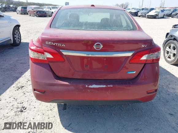 2014 Nissan Sentra S with VIN 3N1AB7AP8EL620899, listed as a IAAI auction lot 42051753 with 126,113 mi miles and . Bid and sale history available at DreamBid. Image 6.