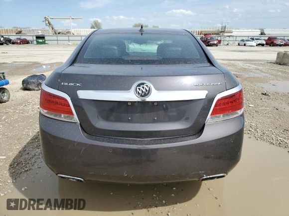 2013 Buick LaCrosse Leather with VIN 1G4GC5E32DF283862, listed as a Copart auction lot 51677475 with 167,976 mi miles and Salvage Title. Bid and sale history available at carsss.com. Image 6.