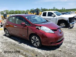 2017 Nissan LEAF SL with VIN 1N4BZ0CP1HC308754, listed as a Copart auction lot 51642173 with 45,957 mi miles. Bid and sale history available at carsss.com. Image 1.