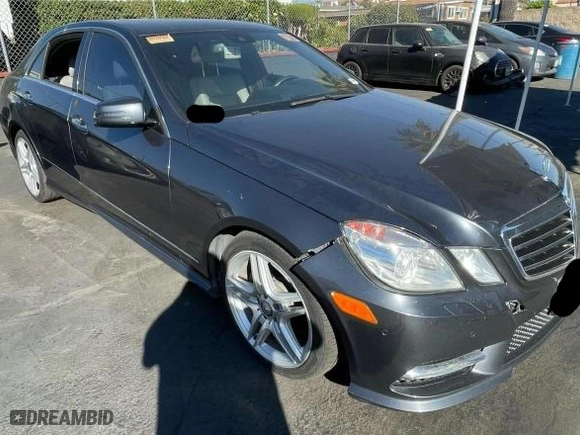 2013 Mercedes-Benz E-Class E 350 Luxury with VIN WDDHF5KB6DA746536, listed as a Copart auction lot 48439175 with 158,468 mi miles and Clean Title. Bid and sale history available at carsss.com. Image 1.