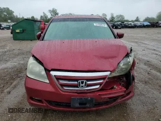 2006 Honda Odyssey EX-L z VIN 5FNRL38756B416802, wystawiony jako Copart lot #57588515 z przebiegiem 169 093 mil mil oraz Szkoda całkowita • Salvage title. Historia ofert i sprzedaży dostępna na DreamBid. Obrazek 5.