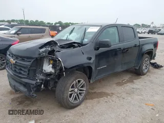2021 Chevrolet Colorado 2WD Work Truck z VIN 1GCGSBEN5M1293788, wystawiony jako IAAI lot #42072335 z przebiegiem 66 806 mil mil oraz . Historia ofert i sprzedaży dostępna na DreamBid. Obrazek 2.