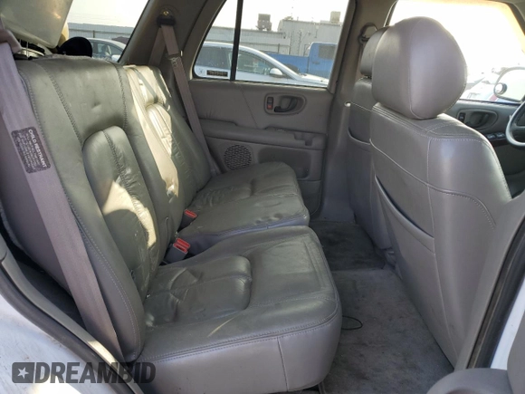 2000 Oldsmobile Bravada z VIN 1GHDT13W9Y2384823, wystawiony jako Copart lot #83105794 z przebiegiem Nie podano mil oraz Tytuł czysty. Historia ofert i sprzedaży dostępna na DreamBid. Obrazek 10.