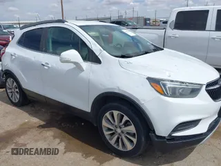 2019 Buick Encore Preferred with VIN KL4CJASB8KB832184, listed as a IAAI auction lot 41892063 with 91,449 mi miles. Bid and sale history available at carsss.com. Image 1.