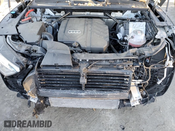 2023 Audi Q5 S line Premium with VIN WA1GAAFY5P2091998, listed as a Copart auction lot 42905015 with 14,041 mi miles and Salvage title. Bid and sale history available at DreamBid. Image 11.