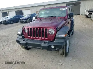 2021 Jeep Wrangler 80th Anniversary with VIN 1C4GJXAN9MW784552, listed as a Copart auction lot 43357205 with 65,230 mi miles and Salvage Title. Bid and sale history available at DreamBid. Image 15.