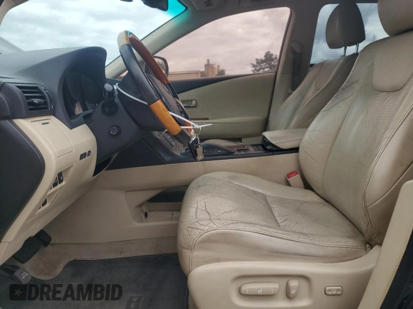 2012 Lexus RX 350 with VIN 2T2ZK1BA6CC072307, listed as a Copart auction lot 53301445 with 222,769 mi miles and Salvage Title. Bid and sale history available at DreamBid. Image 7.