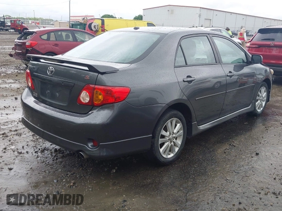 2010 Toyota Corolla with VIN 2T1BU4EE6AC407482, listed as a IAAI auction lot 41971683 with 165,987 mi miles. Bid and sale history available at carsss.com. Image 4.