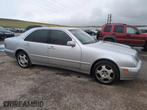 2002 Mercedes-Benz E-Class AWD with VIN WDBJF83J62X072710, listed as a Copart auction lot 54703715 with 114,435 mi miles and Clean Title. Bid and sale history available at carsss.com. Image 5.