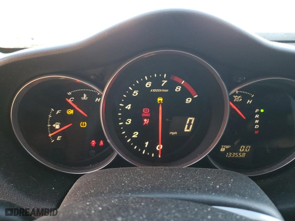 2004 Mazda RX-8 with VIN JM1FE17N640115680, listed as a Copart auction lot 42156205 with 133,558 mi miles and Salvage Title. Bid and sale history available at carsss.com. Image 9.
