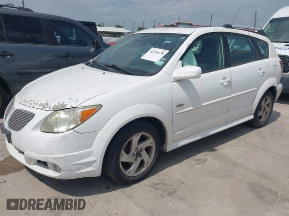 2007 Pontiac Vibe with VIN 5Y2SL65867Z405027, listed as a IAAI auction lot 42076178 with 191,760 mi miles. Bid and sale history available at carsss.com. Image 2.
