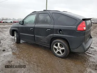 2003 Pontiac Aztek z VIN 3G7DB03E83S580211, wystawiony jako Copart lot #47303045 z przebiegiem Nie podano mil oraz Czysty tytuł • Clean title. Historia ofert i sprzedaży dostępna na DreamBid. Obrazek 2.