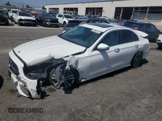 2021 Mercedes-Benz E 350 with VIN W1KZF8DB1MA877683, listed as a Copart auction lot 58310405 with 44,712 mi miles and Clean title. Bid and sale history available at DreamBid. Image 1.