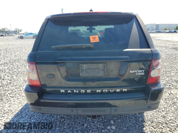 2006 Land Rover Range Rover Sport HSE z VIN SALSF25446A974185, wystawiony jako Copart lot #47285385 z przebiegiem 178 600 mil mil oraz Szkoda całkowita • Salvage title. Historia ofert i sprzedaży dostępna na DreamBid. Obrazek 6.