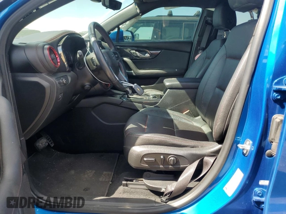 2020 Chevrolet Blazer RS with VIN 3GNKBKRS8LS618738, listed as a Copart auction lot 60316955 with 24,778 mi miles and Salvage title. Bid and sale history available at DreamBid. Image 7.